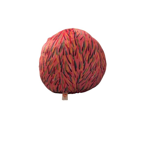 TY Beanie Squishies (Squish-A-Boos) Plush - HILDEE the Hedgehog (8 inch) - Pink - Picture 5 of 8